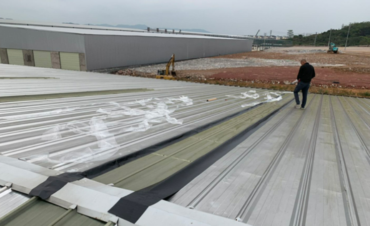 河西厂房屋面防水维修案例